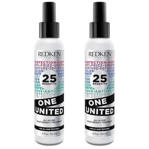Redken - One United Multi-Benefit Treatment 2er Set*** Leave-In-Conditioner 0,3 l Damen, 0,3 l, Redken