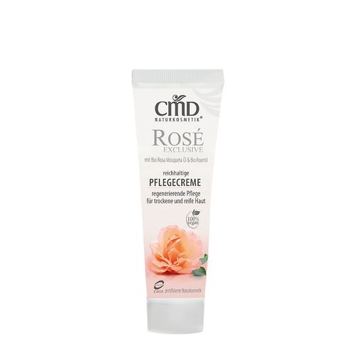 CMD Naturkosmetik - Rosé Exclusive - Pflegecreme Gesichtscreme 50 ml, 50 ml, CMD Naturkosmetik
