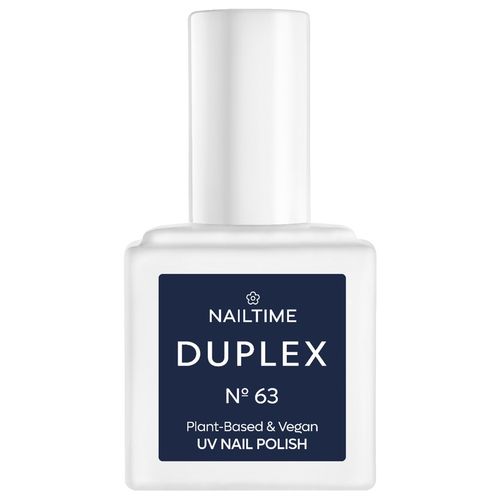 NAILTIME - DUPLEX UV NAIL POLISH Gel-Nagellack 8 ml N° 63 Blue Jeans, 8 ml, NAILTIME