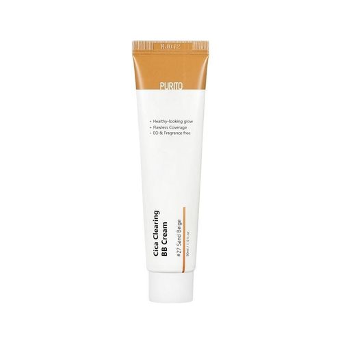 PURITO - Cica Clearing BB- & CC-Cream 30 ml Sand Beige, 30 ml, PURITO