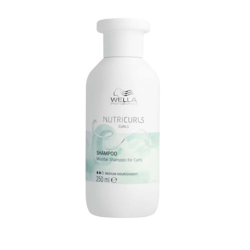Wella Professionals - Nutricurls Curls Shampoo 250 ml, 250 ml, Wella Professionals