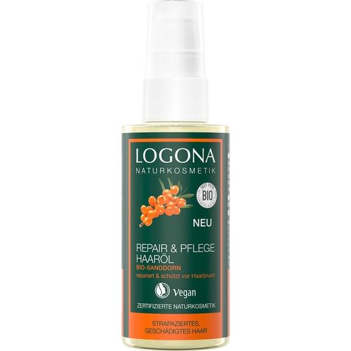 Logona - Repair & Pflege Bio-Sanddorn Haaröle & -seren 75 ml, 75 ml, LOGONA