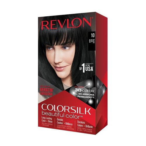 Revlon - ColorSilk Beautiful Color Coloration 1 St&uuml;ck Schwarz, 1 stk, Revlon