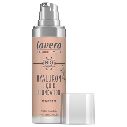 lavera - Hyaluron Liquid Foundation 30 ml 1 - NATURAL IVORY, 30 ml, lavera