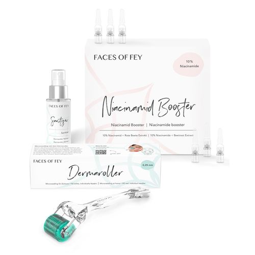 FACES OF FEY - Microneedlingset Basic Niacinamid 0,25mm Gesichtspflegesets 1 St&uuml;ck, 1 stk, FACES OF FEY