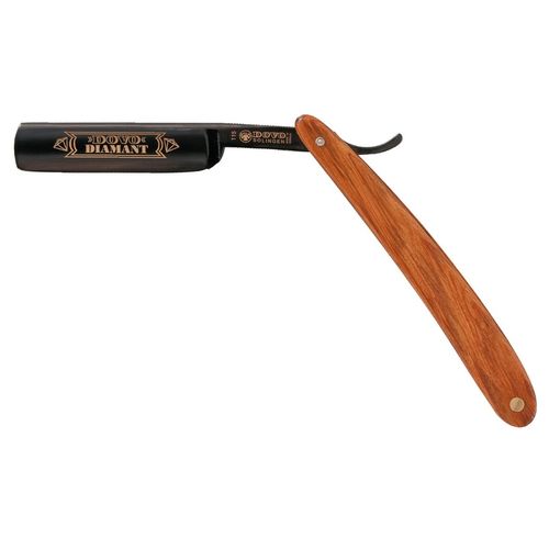 DOVO Solingen - Rasiermesser Olivenholz Carbonstahl Rasur 1 St&uuml;ck Herren, 1 stk, DOVO Solingen