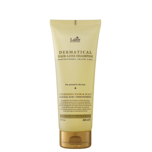 Lador - Dermatical Hair-Loss Shampoo For Dry Hair 200ml, 200 ml, Lador