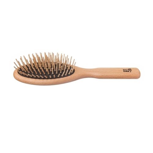 Kostkamm - Holzb&uuml;rste - oval Holzb&uuml;rsten 1 ct, 1 stk, Kostkamm