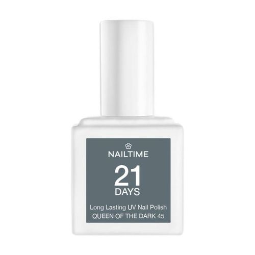 NAILTIME - 21 Days UV Nail Polish Nagellack 8 ml 45-Queen Of The Dark, 8 ml, NAILTIME