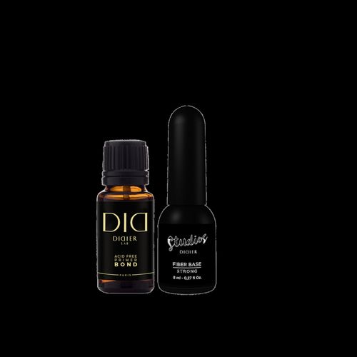 Didier Lab - Nagellack 'SET Acid Free Primer + Fiber Base Strong' 1 Stück 15 ml + 8 ml, 1 stk, Didier Lab