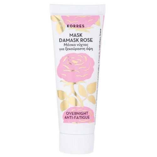 KORRES - Damask Rose Anti-Fatigue & Nourishing Mask Feuchtigkeitsmasken 18 ml, 18 ml, Korres