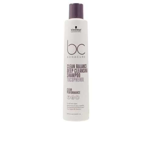 Schwarzkopf Professional - Bc Clean Balance Deep Cleansing Shampoo 250 ml Damen, 250 ml, Schwarzkopf Professional