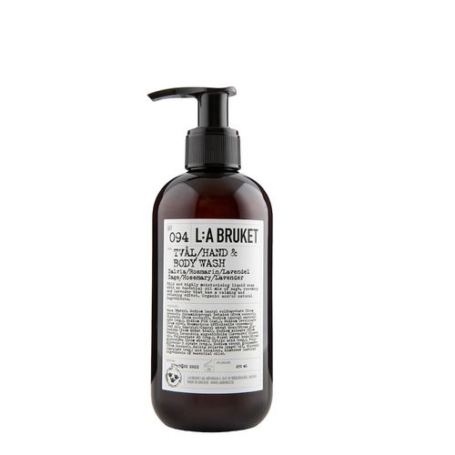 L:A BRUKET - 094 Hand & Body Sage/Rosemary/Lavender Seife 240 ml, 240 ml, L:A BRUKET
