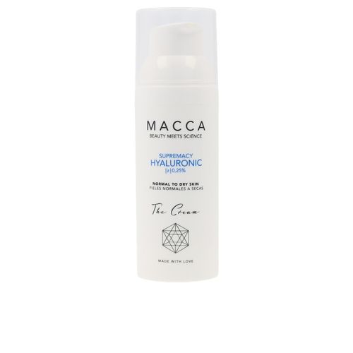Macca - Supremacy Hyaluronic Z 0,25% Cream Normal To Dry Skin Feuchtigkeitsserum 50 ml, 50 ml, Macca