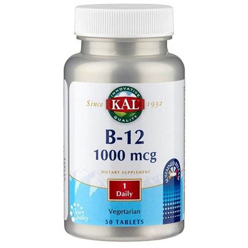 Supplementa Corporation - VITAMIN B12 1000 &mu;g Tabletten Vitamine 50 St&uuml;ck, 50 stk, Supplementa Corporation