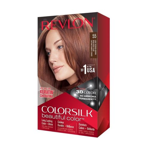 Revlon - ColorSilk Beautiful Color Coloration 1 Stück Braun, 1 stk, Revlon