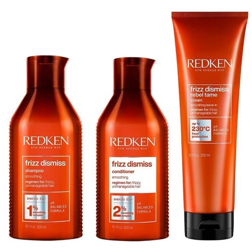 Redken - Frizz Dismiss Bundle Rebel Tame* Haarpflegesets 0,85 l Damen, 0,85 l, Redken