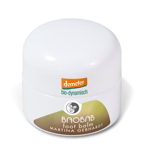 Martina Gebhardt Naturkosmetik - Baobab - Foot Balm 15ml Fu&szlig;creme, 15 ml, Martina Gebhardt Naturkosmetik