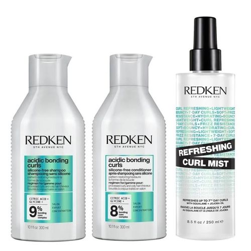 Redken - Acidic Bonding CURLS Bundle Mist* Haarpflegesets 0,85 l Damen, 0,85 l, Redken