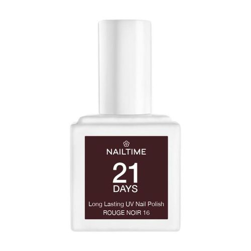 NAILTIME - 21 Days UV Nail Polish Nagellack 8 ml 16-Rouge Noir, 8 ml, NAILTIME