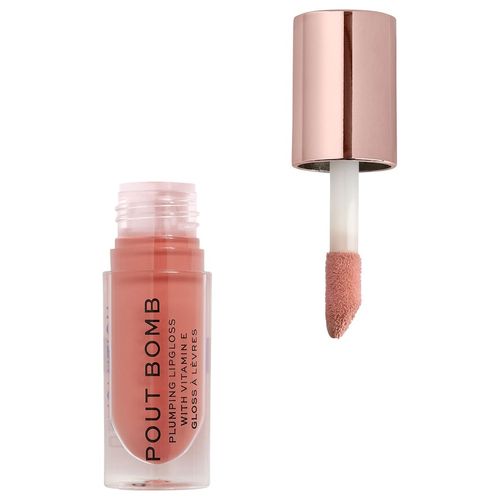 REVOLUTION - Revolution Pout Bomb Plumping Gloss Peachy Coral Lipgloss 4,6 ml KISS, 4,6 ml, Revolution