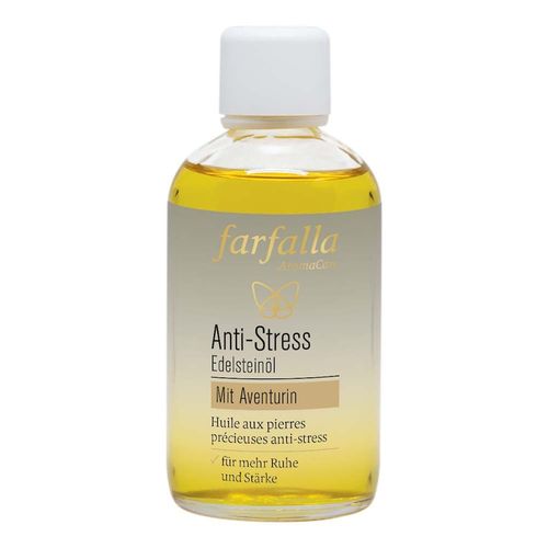 Farfalla - Edelsteinöl - Anti-Stress mit Aventurin 100ml Körperöl, 100 ml, Farfalla