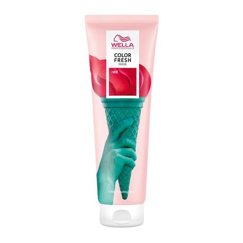 Wella Professionals - Color Fresh Farbauffrischende Pflegemaske Haartönung 150 ml Dunkelrot, 150 ml, Wella Professionals