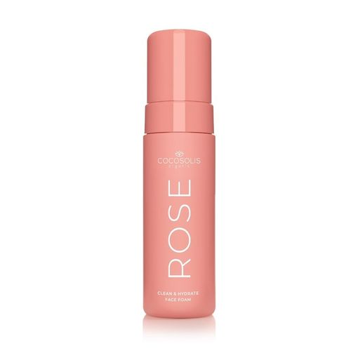 Cocosolis - Feuchtigkeitsspendender Reinigungsschaum mit Rose 150 ml, 150 ml, Cocosolis