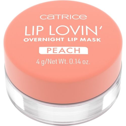 Catrice - Lip Lovin' Overnight Lip Mask Augen- & Lippenmasken 4 g Coral, 4 g, Catrice