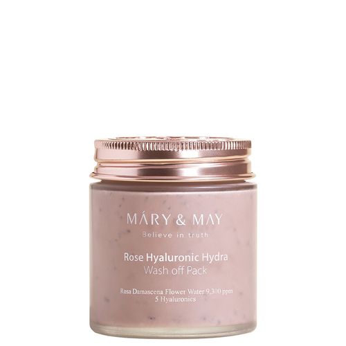 Mary & May - Rose Hyaluronic Hydra Wash Off Pack Reinigungsmasken 125 g, 125 g, Mary & May