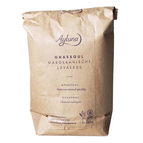 Ayluna Naturkosmetik - Ghassoul - Marokkanische Lavaerde Shampoo 1500 g, 1500 g, Ayluna Naturkosmetik