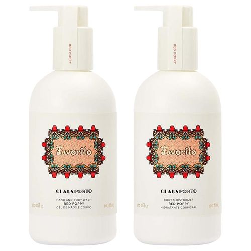 Claus Porto - Favorito Red Poppy Duo Set Body Care K&ouml;rperpflegesets 1 St&uuml;ck, 1 stk, Claus Porto