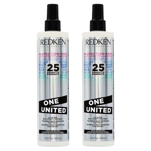 Redken - One United Multi-Benefit Treatment XL 2er Set* Leave-In-Conditioner 0,8 l Damen, 0,8 l, Redken