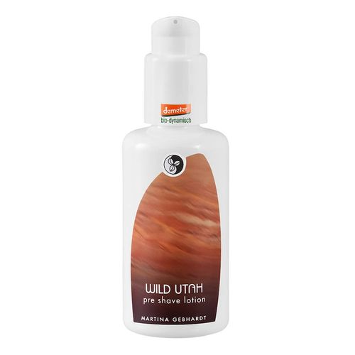 Martina Gebhardt Naturkosmetik - Wild Utah - Pre-Shave Lotion 100ml Rasur Herren, 100 ml, Martina Gebhardt Naturkosmetik