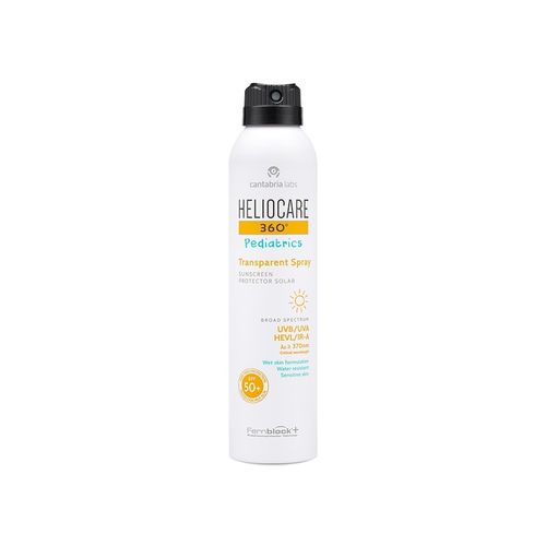 HELIOCARE - 360&ordm; Pediatrics Transparent Spray SPF50+ Sonnenschutz 200 ml, 200 ml, HELIOCARE