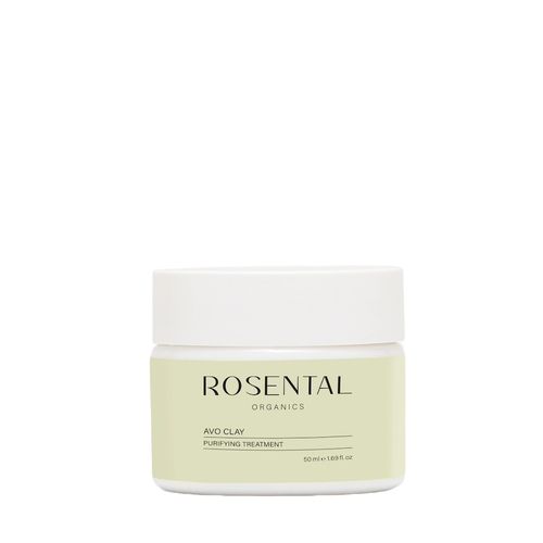 Rosental Organics - Avo Clay Mask Feuchtigkeitsmasken 50 ml Weiss, 50 ml, Rosental Organics