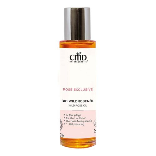 CMD Naturkosmetik - Ros&eacute; Exclusive - Rosa Mosqueta Wildrosen&ouml;l K&ouml;rper&ouml;l 100 ml, 100 ml, CMD Naturkosmetik