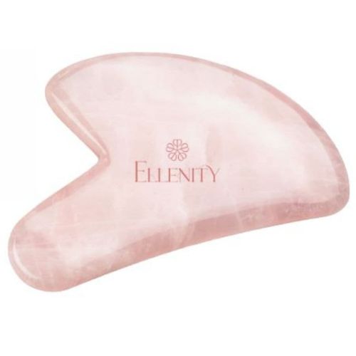Ellenity - Rosenquarz Gua Sha Gesichtsmassage 117 g Damen, 117 g, Ellenity