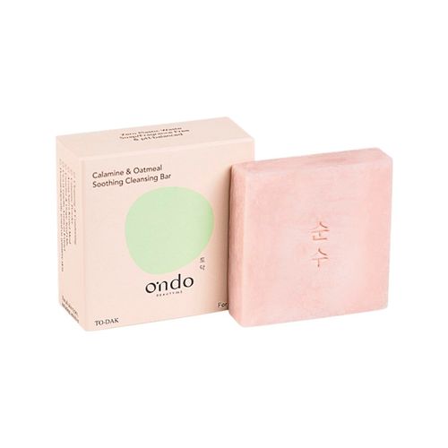 Ondo Beauty 36.5 - Calamine & Oatmeal Soothing Cleansing Bar Gesichtsseife 70 g Damen, 70 g, Ondo Beauty 36.5