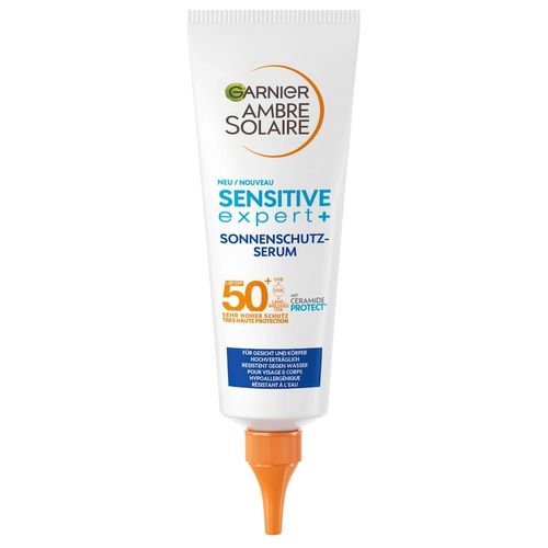 Garnier - Ambre Solaire Sensitive expert+ Sonnenschutz-Serum LSF 50+ 125 ml, 125 ml, Garnier