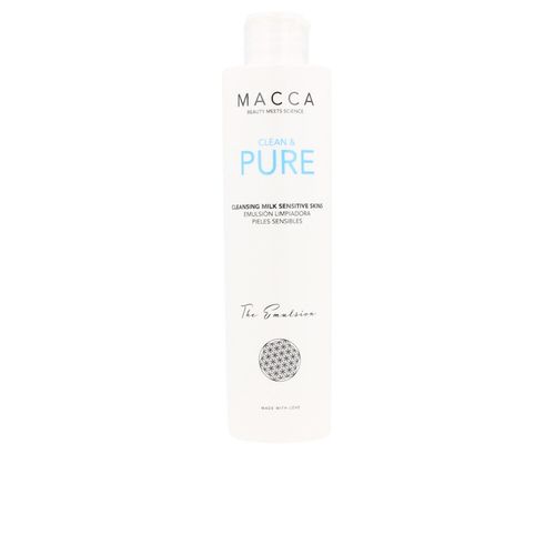 Macca - Clean & Pure Cleansing Milk Sensitive Skin Reinigungsmilch 200 ml, 200 ml, Macca