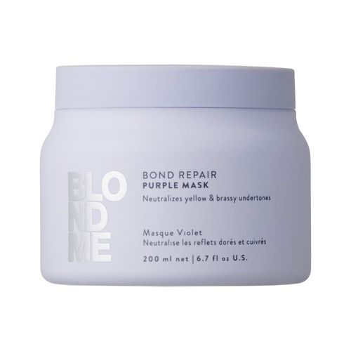 Schwarzkopf Professional - BlondMe Bond Repair Purple Mask Haarkur & -maske 200 ml, 200 ml, Schwarzkopf Professional