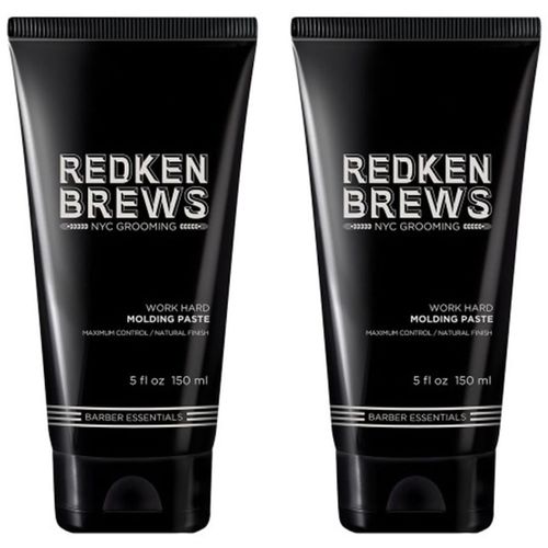 Redken - Brews Molding Paste 2er Set* Stylingcremes 0,3 l Herren, 0,3 l, Redken