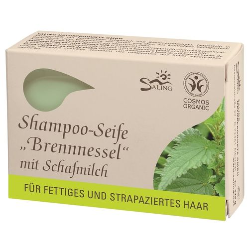 Saling - Shampoo-Seife - Brennnessel 125g, 125 g, Saling