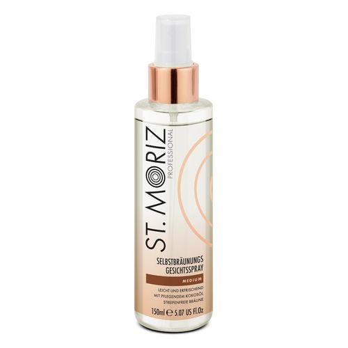 St. Moriz - Professional Selbstbräunungsgesichtsspray – Mittlere Bräune Selbstbräuner 150 ml, 150 ml, St. Moriz