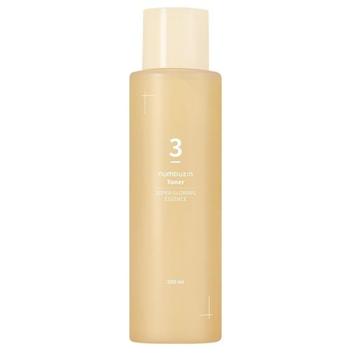 Numbuzin - No.3 Super Glowing Essence Toner Gesichtswasser 200 ml, 200 ml, Numbuzin