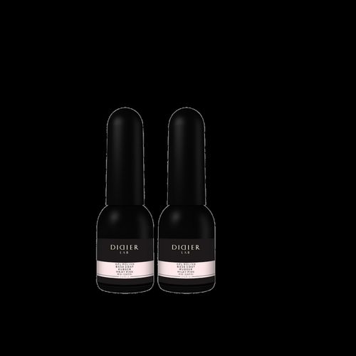 Didier Lab - Nagellack 'SET Rubber Base Milky Pink' 1 Stück 10 ml + 10 ml, 1 stk, Didier Lab