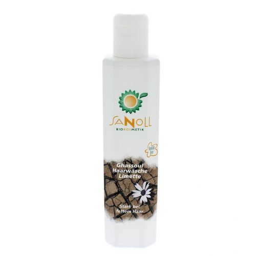 Sanoll - Ghassoul - Haarw&auml;sche Limette 200ml Shampoo, 200 ml, Sanoll