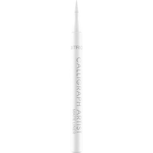 Catrice - Calligraph Artist Matte Liner Eyeliner 1,1 ml 070 - SNOW WHITE, 1,1 ml, Catrice