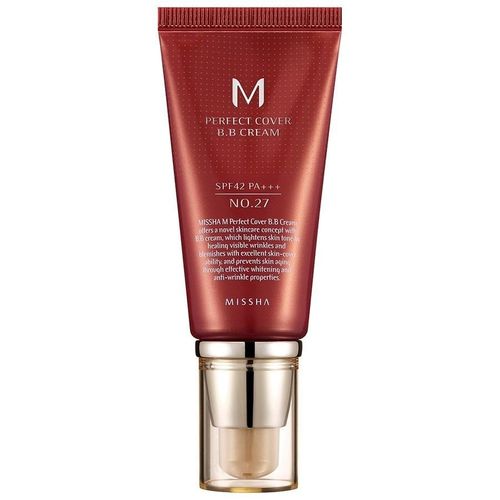 Missha - Missha M Perfect Cover LSF42/PA+++ BB- & CC-Cream 50 ml H.BEIGE - HONEY BEIGE, 50 ml, Missha